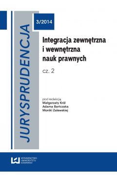 eBook Jurysprudencja 3. Integracja zewntrzna i wewntrzna nauk prawnych. Cz 2 pdf