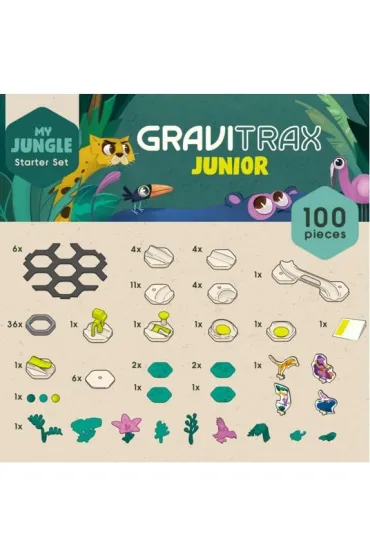 Gravitrax Junior - zestaw startowy D�ungla Ravensburger