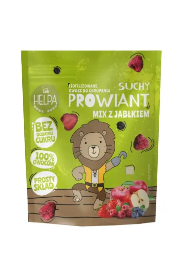 Helpa Suchy Prowiant Truskawka, malina, bor�wka i jab�ko 20 g
