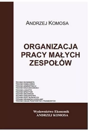 Organizacja pracy ma�ych zespo��w - Andrzej Komosa
