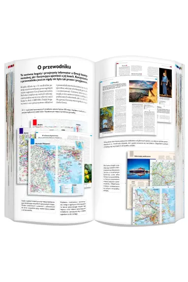 Grecja Kontynentalna Przewodnik z atlasem 2025 - Piotr Jab�o�ski