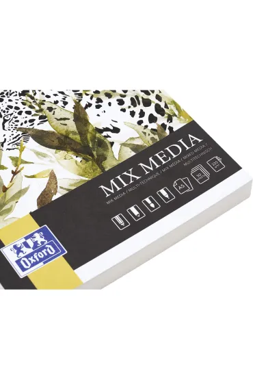 Hamelin Blok artystyczny A5/50K mix media 225g klejony bia�y 50 kartek