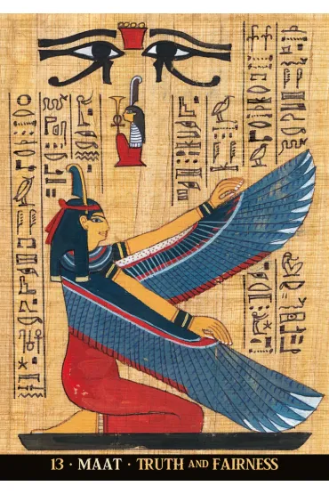 Egyptian Gods Oracle Cards - Silvana Alasia