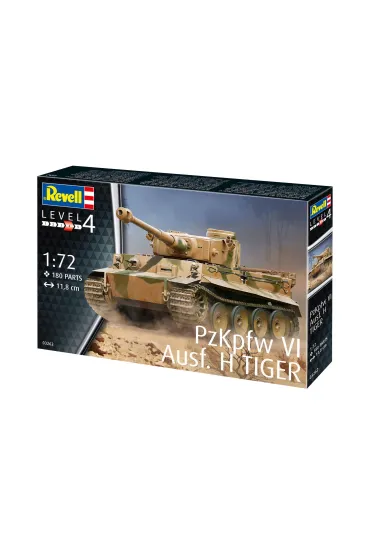 Pojazd 1:72 PzKpfw VI Tiger Ausf. H Cobi