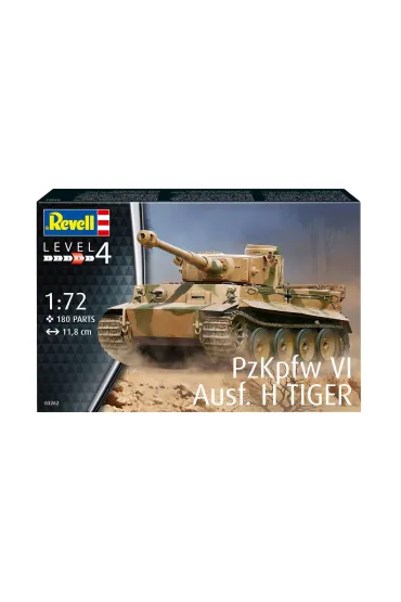 Pojazd 1:72 PzKpfw VI Tiger Ausf. H Cobi
