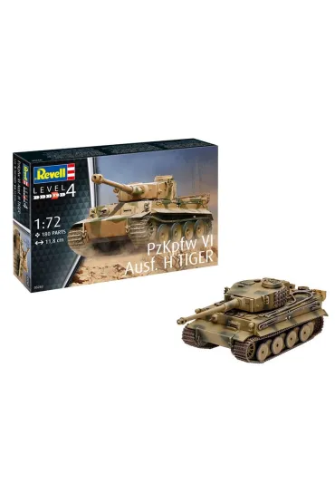 Pojazd 1:72 PzKpfw VI Tiger Ausf. H Cobi
