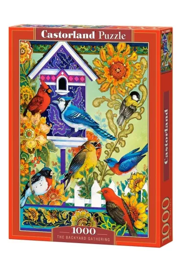 Puzzle 1000 el. The Backyard Gathering Castorland