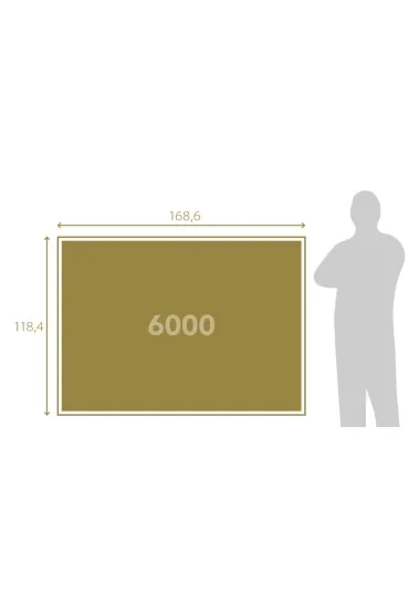 Puzzle 6000 el. Alpine Lake Clementoni
