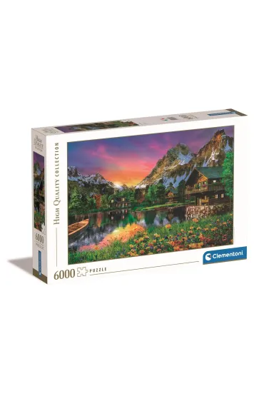 Puzzle 6000 el. Alpine Lake Clementoni