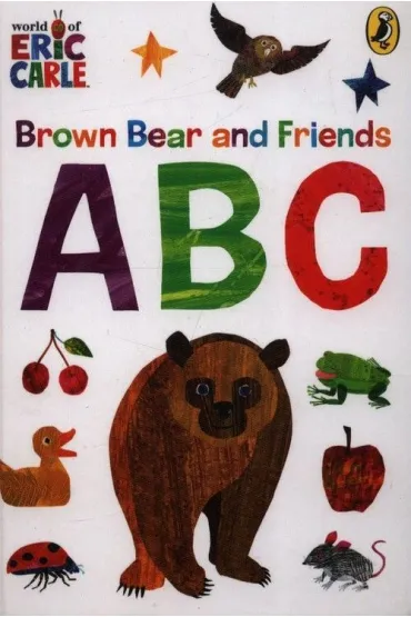 Brown Bear and Friends ABC wer. angielska - Eric Carle