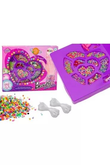 Koraliki do robienia bransoletek DIY LeanToys