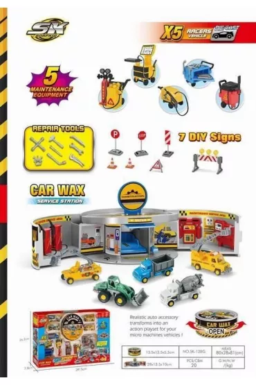 Zestaw Parking SK-128G Maksik