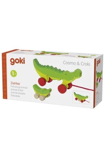 Krokodyle Cosmo i Croki do ci�gni�cia Goki