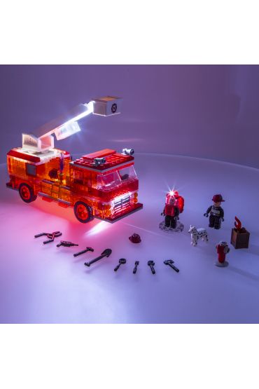 Klocki. Laser Pegs. Fire Truck