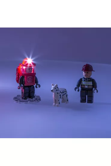 Klocki. Laser Pegs. Fire Truck