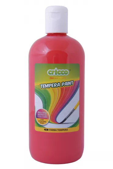 Cricco Farba tempera czerwona 500 ml