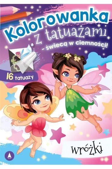 Kolorowanka z tatua�ami. Wr�ki