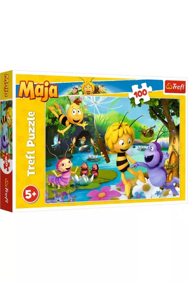 Puzzle 100 el. Pszcz�ka Maja i przyjaciele Trefl
