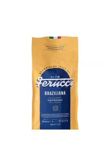 Ferucci Kawa ziarnista Braziliana Espresso 1 kg
