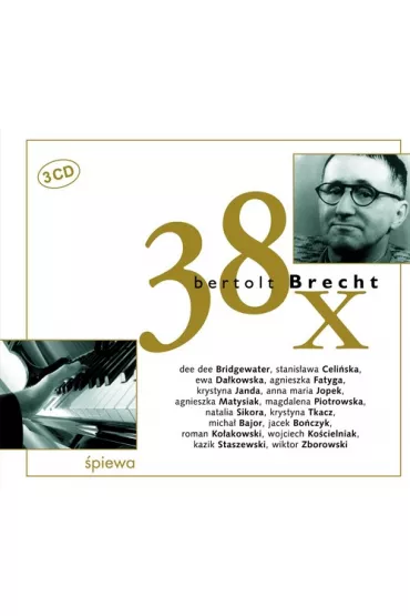 38 x Bertolt Brecht, 3 CD - Brecht Bertolt