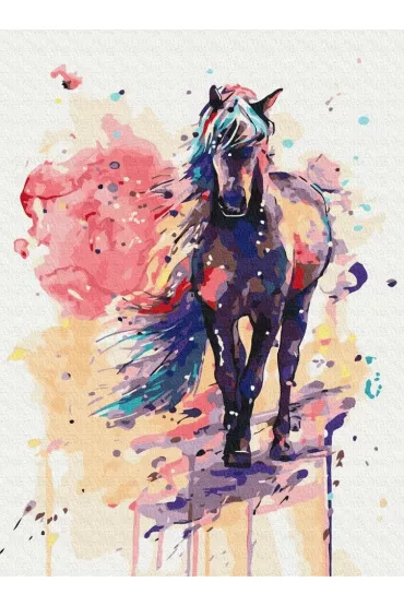 Twoje Hobby Malowanie po numerach - Fantastyczny ko� 40x50cm
