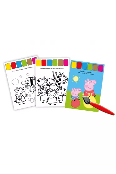W barwnym �wiecie Peppy. Peppa Pig. Jak malowane. Cz�� 1
