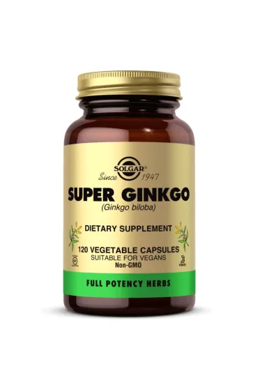 Solgar Super Ginkgo Suplement diety 120 kaps.