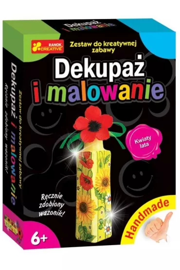 Handmade - Dekupa� i malowanie. Kwiaty lata Ranok-Creative