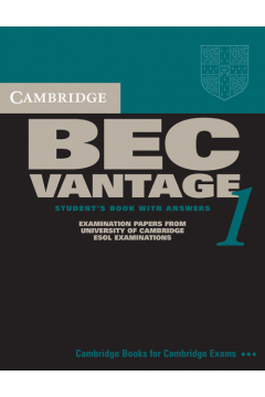 Camb BEC Vantage 1 Book with Key
