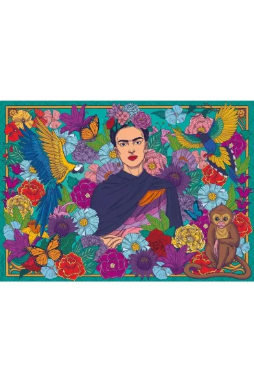 Puzzle 2D 1000 el. Frida Kahlo Ravensburger