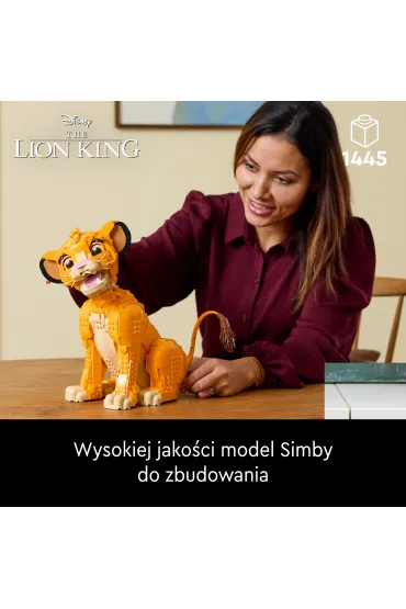 LEGO Disney Kr�l Lew — m�ody Simba 43247