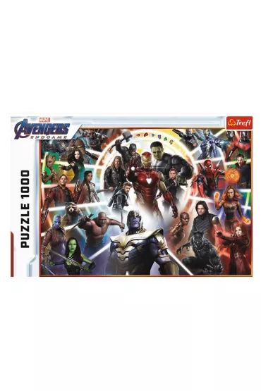 Puzzle 1000 el. Avengers Marvel Heroes. Koniec gry Trefl