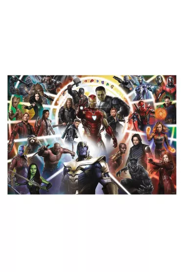 Puzzle 1000 el. Avengers Marvel Heroes. Koniec gry Trefl