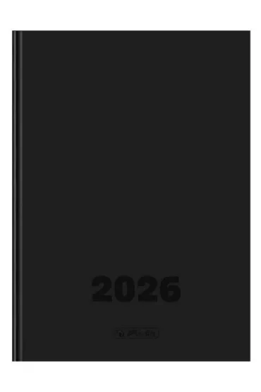Kalendarz 2026 B5 dzienny Szefa DTP czarny HERLITZ