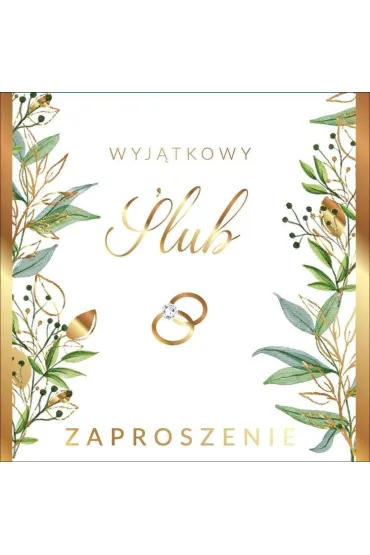Kukartka Zaproszenie �lub