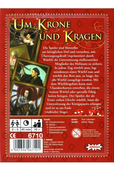 Korona i kreza (Um Krone und Kragen)