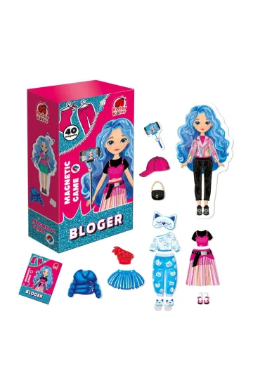 Puzzle Uk�adanka magnetyczna Bloger Roter Kafer
