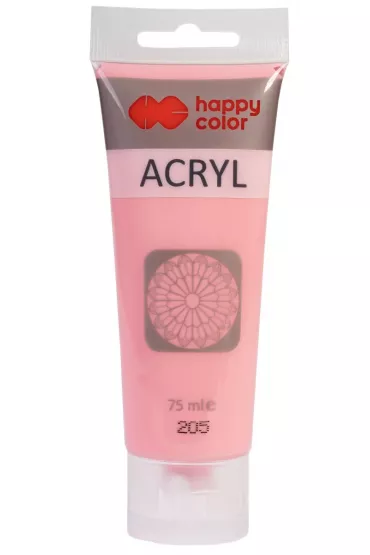 Happy Color Farba akrylowa pastelowa r� pudrowy 75ml