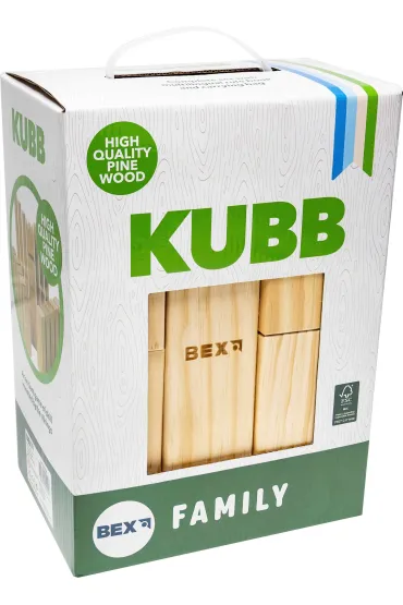 Gra plenerowa Kubb Family Tactic