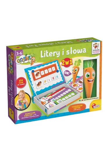 Lisciani Carotina Litery i S�owa 2w1 304-PL110032