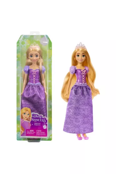 Disney Princess. Roszpunka Lalka podstawowa HLW03 Mattel