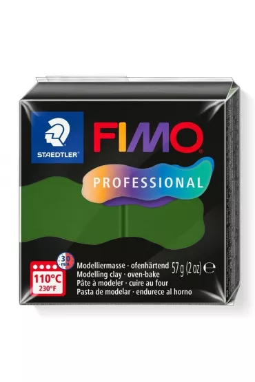 Staedtler Masa termoutwardzalna Fimo ziele� li�ci 57 g