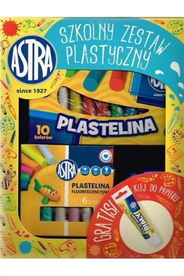 Astra Szkolny zestaw plastyczny
