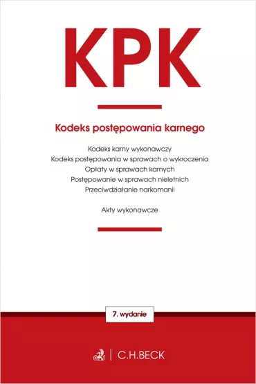 KPK Kodeks post�powania karnego oraz ustawy towarzysz�ce