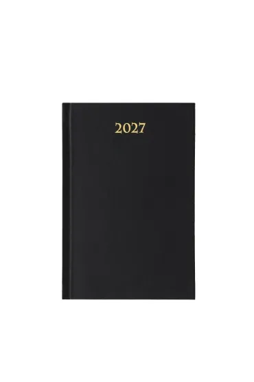 Terminarz 2027 dzienny A5 Divas czarny