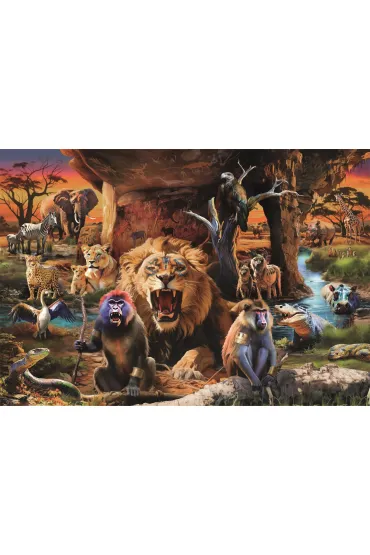 Puzzle 1500 el. HQ The Tribal Society Clementoni