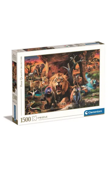 Puzzle 1500 el. HQ The Tribal Society Clementoni