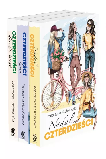 Pakiet Czterdzie�ci. Tomy 4-6: Nadal czterdzie�ci, Czterdzie�ci 4ever, Czterdzie�ci dni do �wi�t - Katarzyna Kosto�owska
