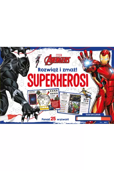 Rozwi�� i zma�! Superherosi. Marvel Avengers