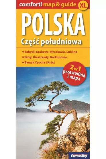 POLSKA CZESC POLUDNIOWA MAP&GUIDE LAMINAT-EXPR
